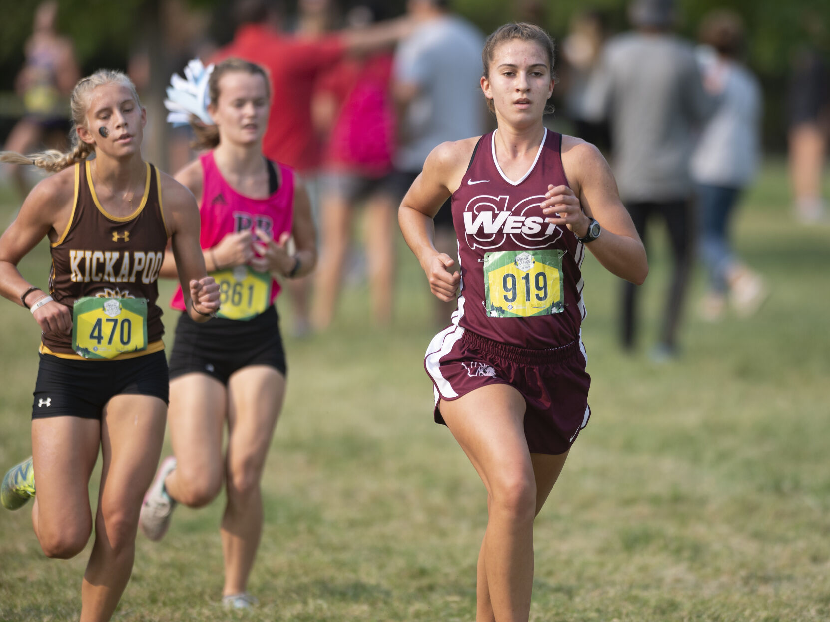 Forest Park Festival girls cross country